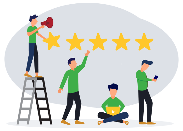 Customer Reviews - Illustration