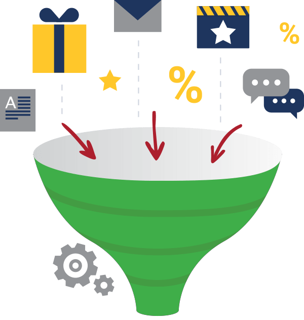 Sales Funnel Illustration